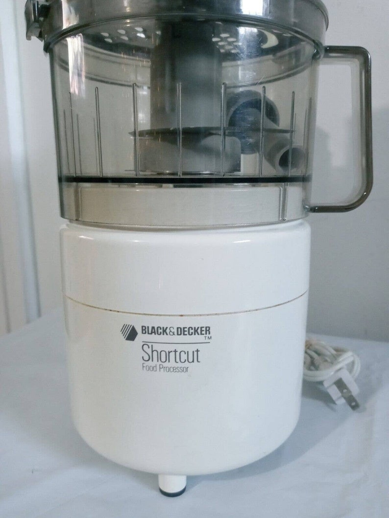 Black & Decker Shortcut Food Processor Vintage F1CFP10 Etsy