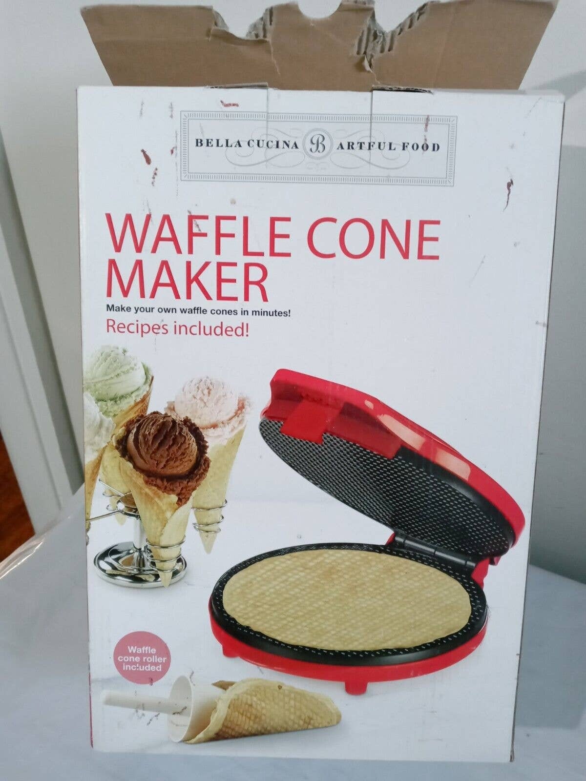 Bella Essentials Waffle Bowl Maker