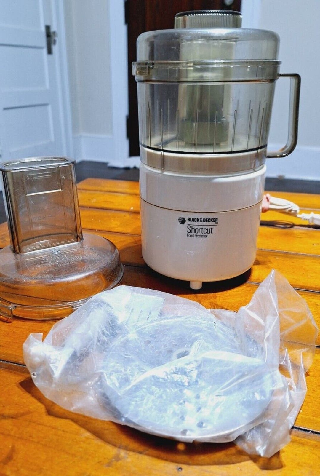 Vintage 1986 Black & Decker Shortcut Food Processor CFP10 Tested Etsy