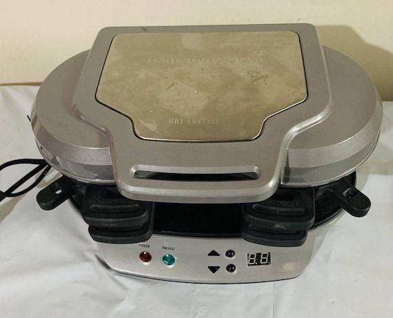 Hamilton Beach Dual Breakfast Sandwich Maker Model 25490A Type 