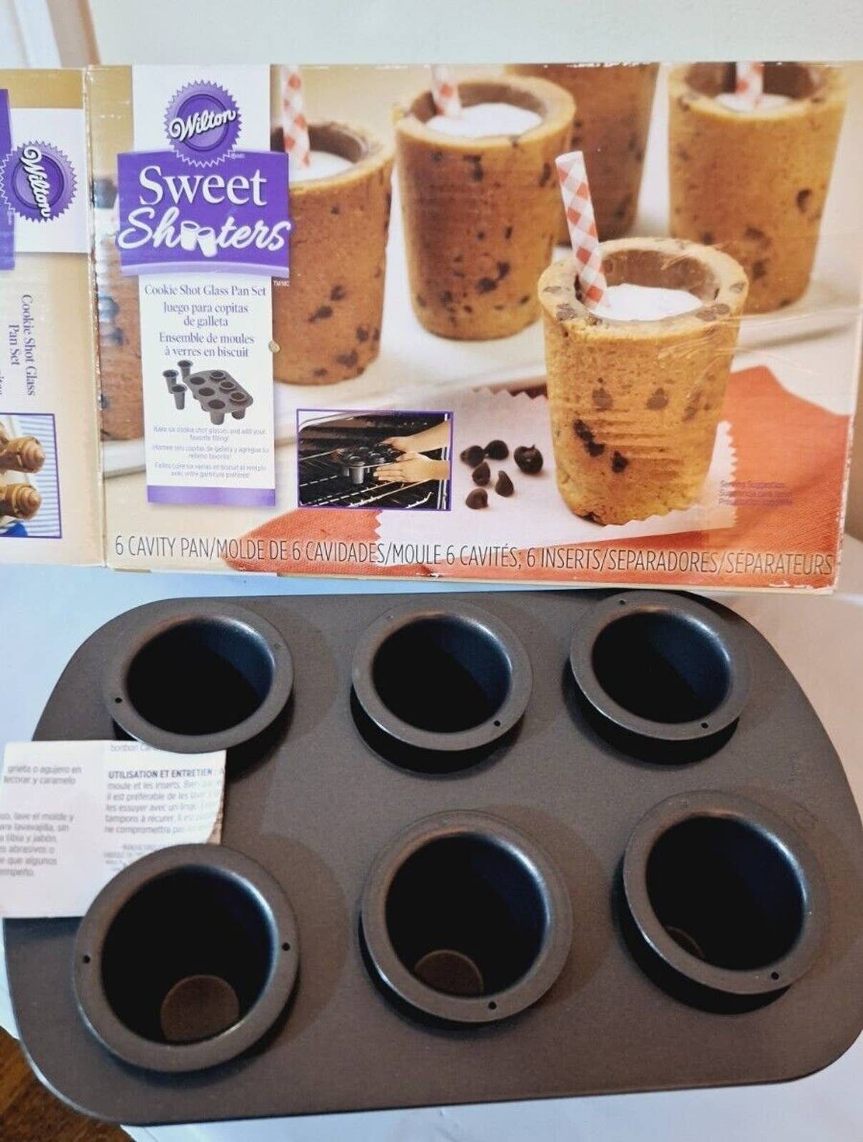 Wilton Cookie Shot Glass, 6-Cavity