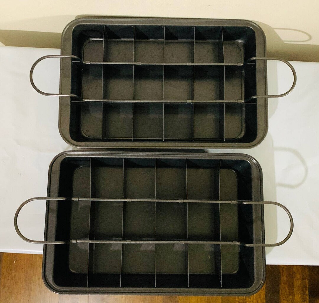 Perfect Brownie Pan Nonstick Bake Set 18 Individual Brownies Etsy