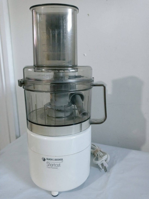 Black & Decker Shortcut Food Processor Vintage F1CFP10 Etsy UK