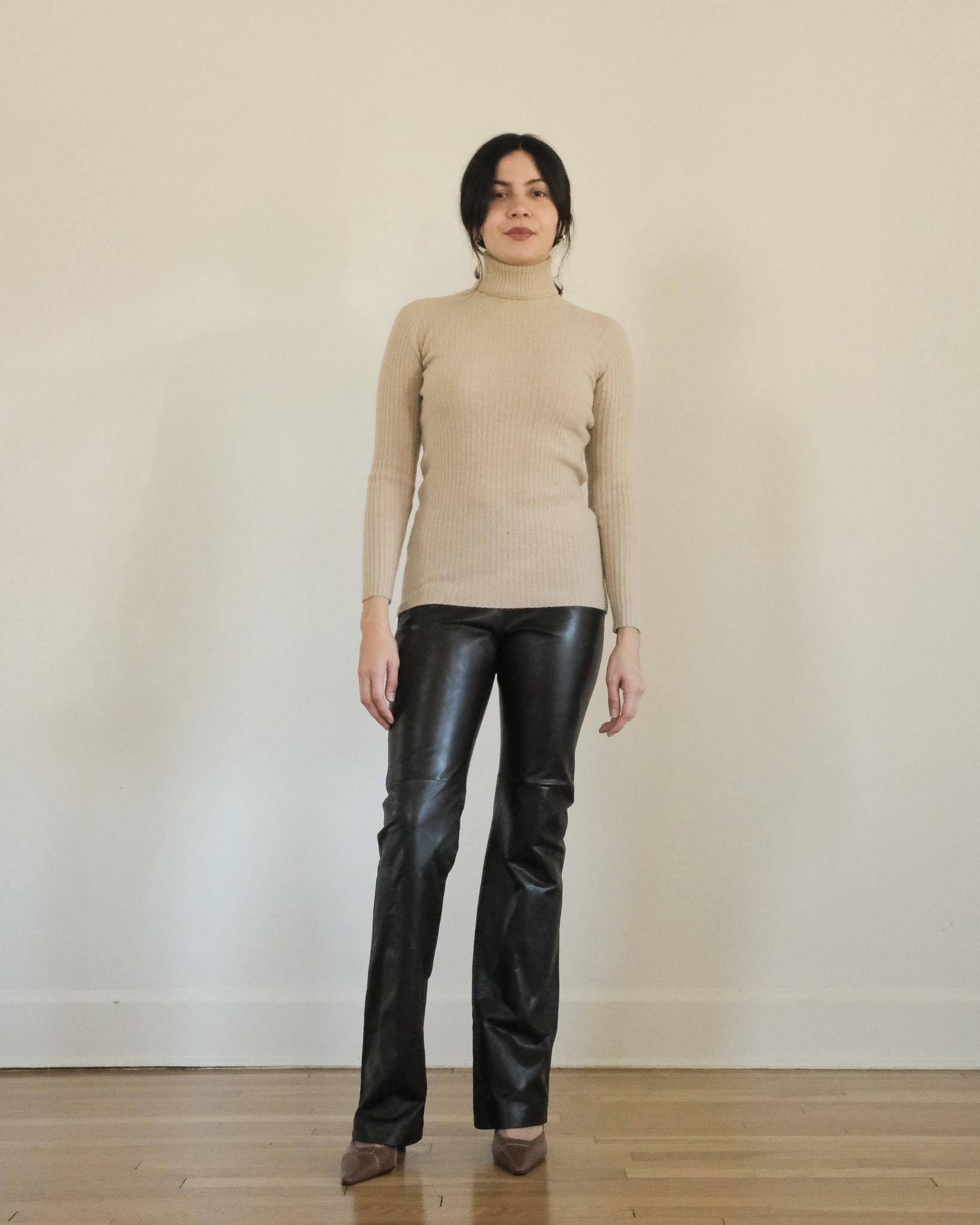 Dkny Leather Pants - Etsy