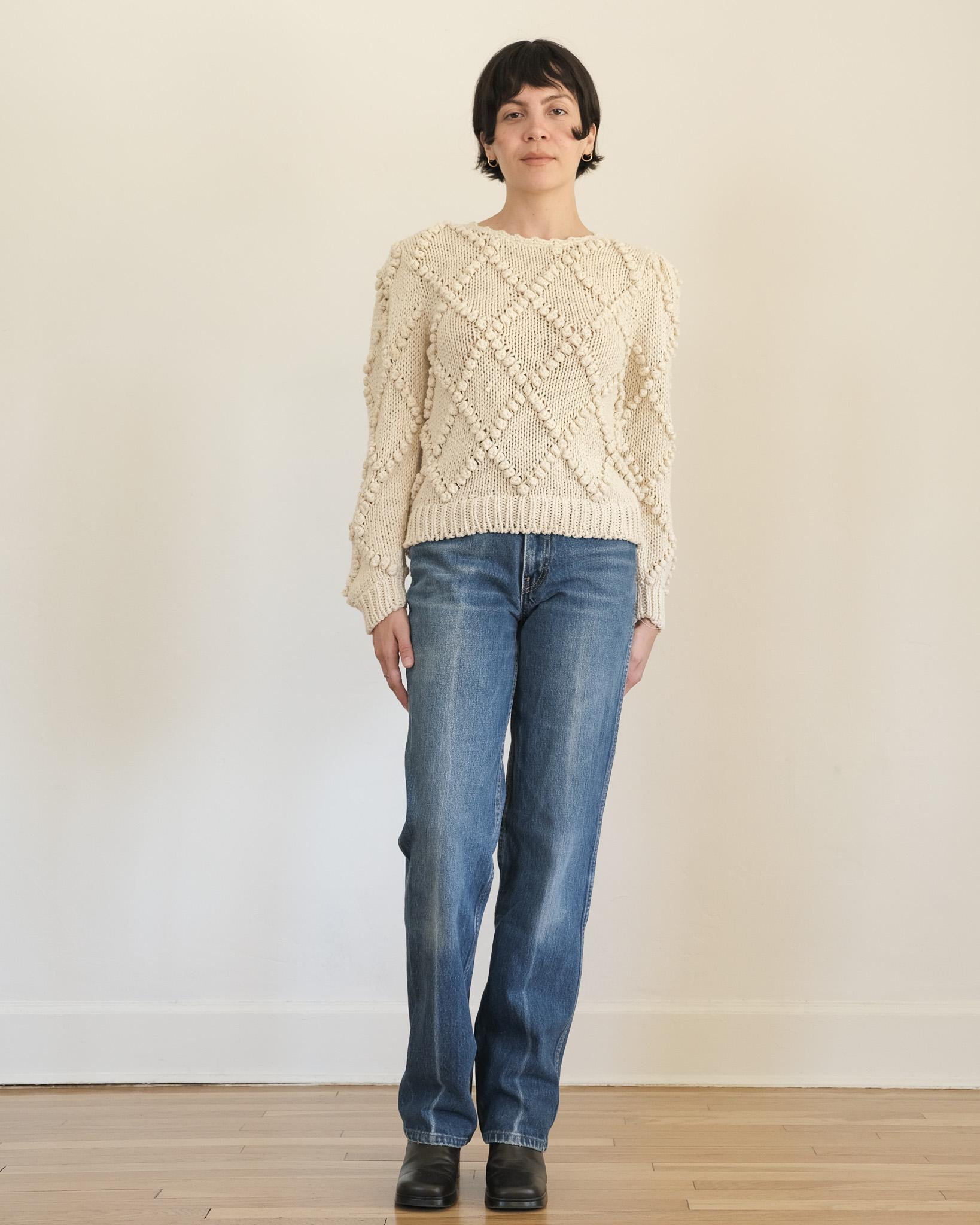 Kiki Open Back Pullover - Vintage Slate
