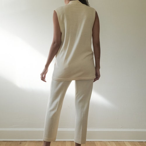 Shops 90s Lord & Taylor Merino wool vest + pants matching set