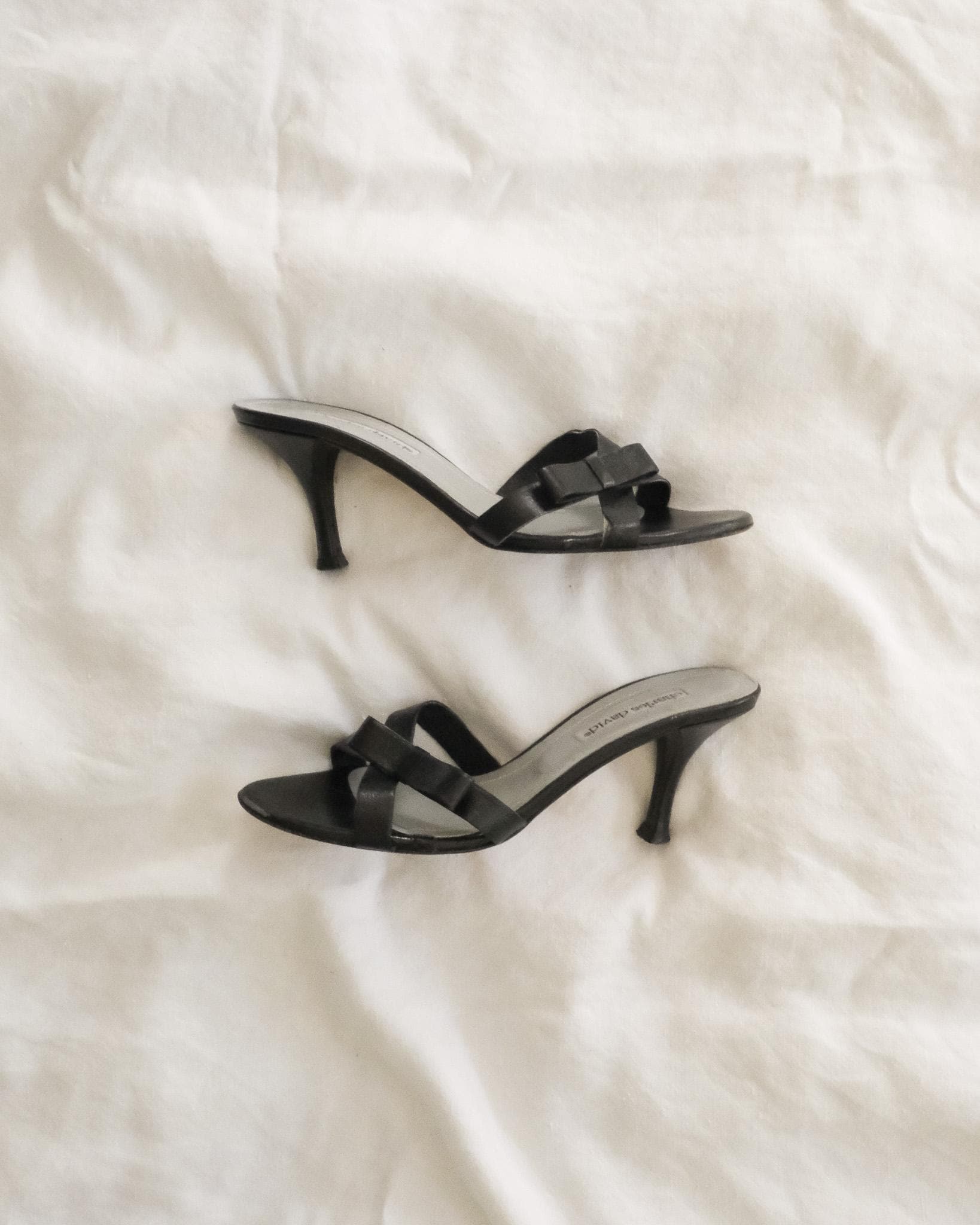 靴 PRADA Low Heels 38 1/2 Women's Prada Designer Kitten Heels | Saks Fifth Avenue