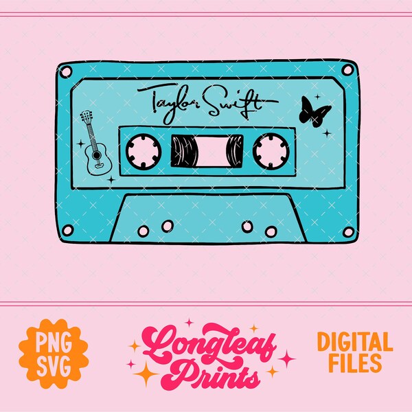 Taylor Debut Mixtape SVG PNG Digital Download T-Shirt Design File