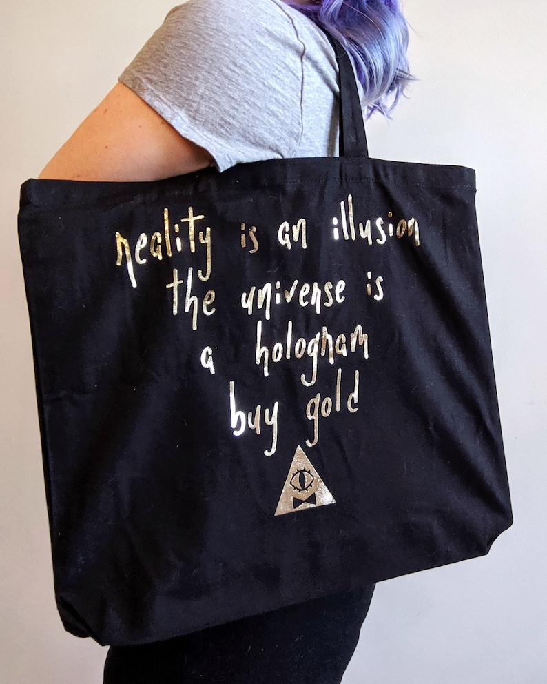 Bill Cipher Gravity Falls Buy Gold Tote Canvas Tote