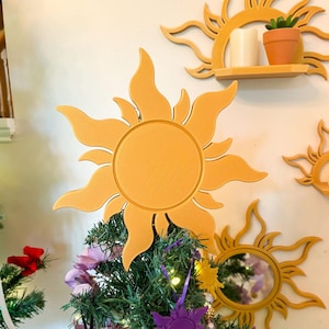 Lost Princess Sun Christmas Tree Topper