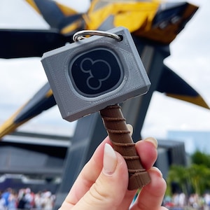 Thor&#39;s Hammer Magic Band Buddy - Disney MagicBand+ Plus Puck Holder Icon Keeper