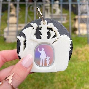 Grim Grinning Ghosts Magic Band Buddy - Disney MagicBand+ Plus Puck Holder Icon Keeper