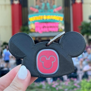 Original Black Ears Magic Band Buddy - Disney MagicBand+ Plus Puck Holder Icon Keeper