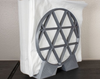 Spaceship Earth Napkin Holder / Desk File Organizer