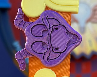 Purple Spark Belt and Bag Charm