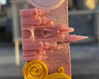 Castle Belt and Bag Charm