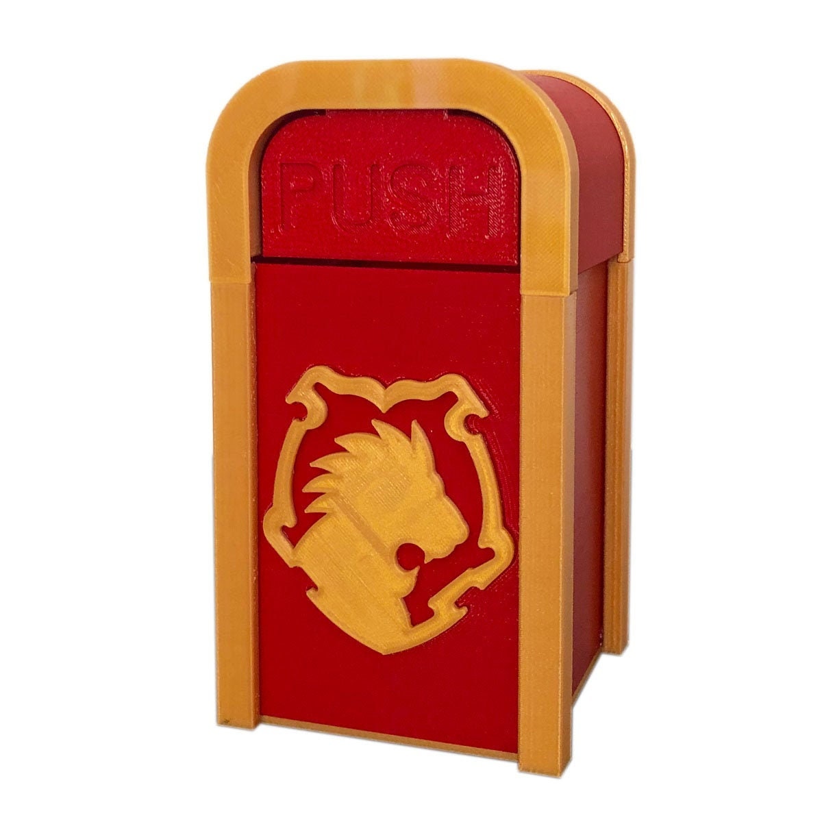 Courageous Lion Desktop Trash Can Etsy