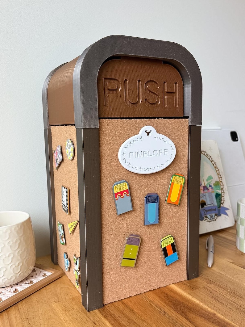 Tarsh Pin LARGE Pin Trash Can - Etsy