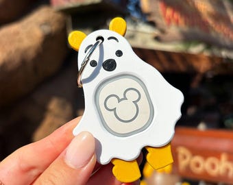 Silly Old Ghost Magic Band Buddy - Disney MagicBand+ Plus Puck Holder Icon Keeper