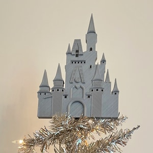Castle Christmas Tree Topper