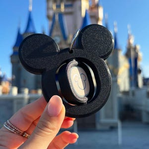 Spinning Mouse Magic Band Buddy - Disney MagicBand+ Plus Puck Holder Icon Keeper