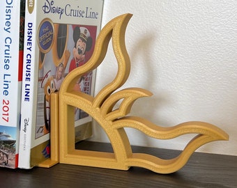 Wooden PRINCESS BOOKENDS for magical story time Fairytale Friends Bookshelf Book 