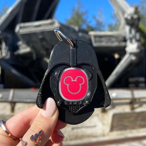Dark Space Lord Magic Band Buddy - Disney MagicBand+ Plus Puck Holder Icon Keeper