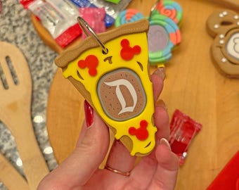 Pizza Magic Band Buddy Plus - Disney MagicBand+ Plus - Soporte para discos con ícono