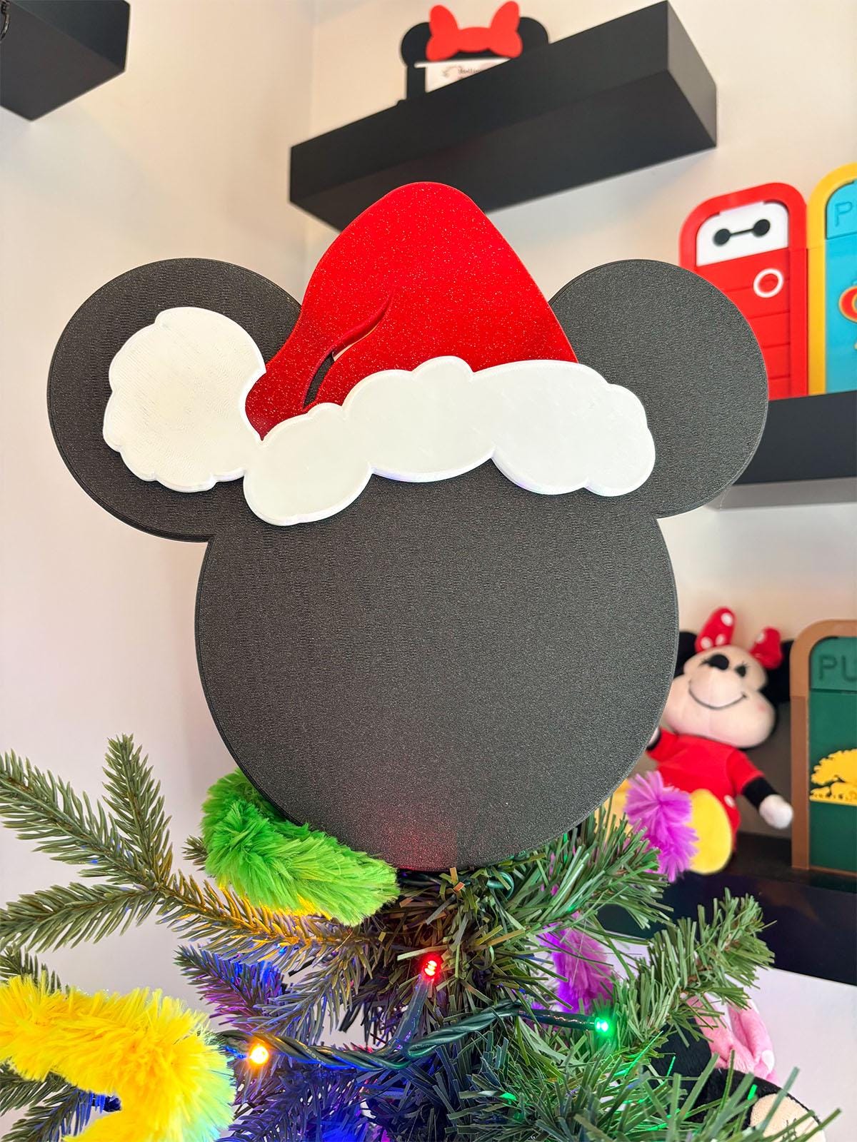 Mickey Mouse Tree Topper - Etsy