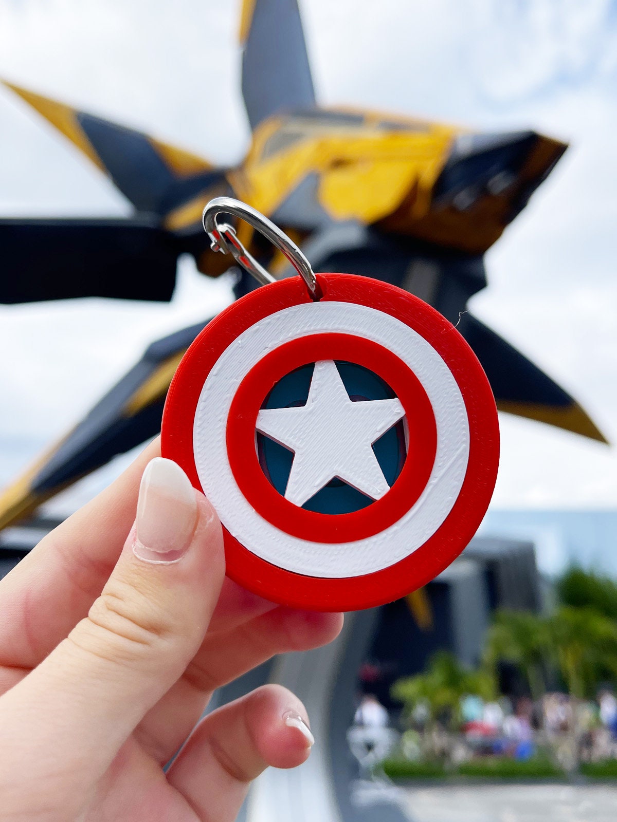 Buy Captain America Badge Holder Online In India -  India