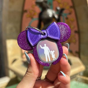 Purple Potion Ears Magic Band Buddy - Disney MagicBand+ Plus Puck Holder Icon Keeper