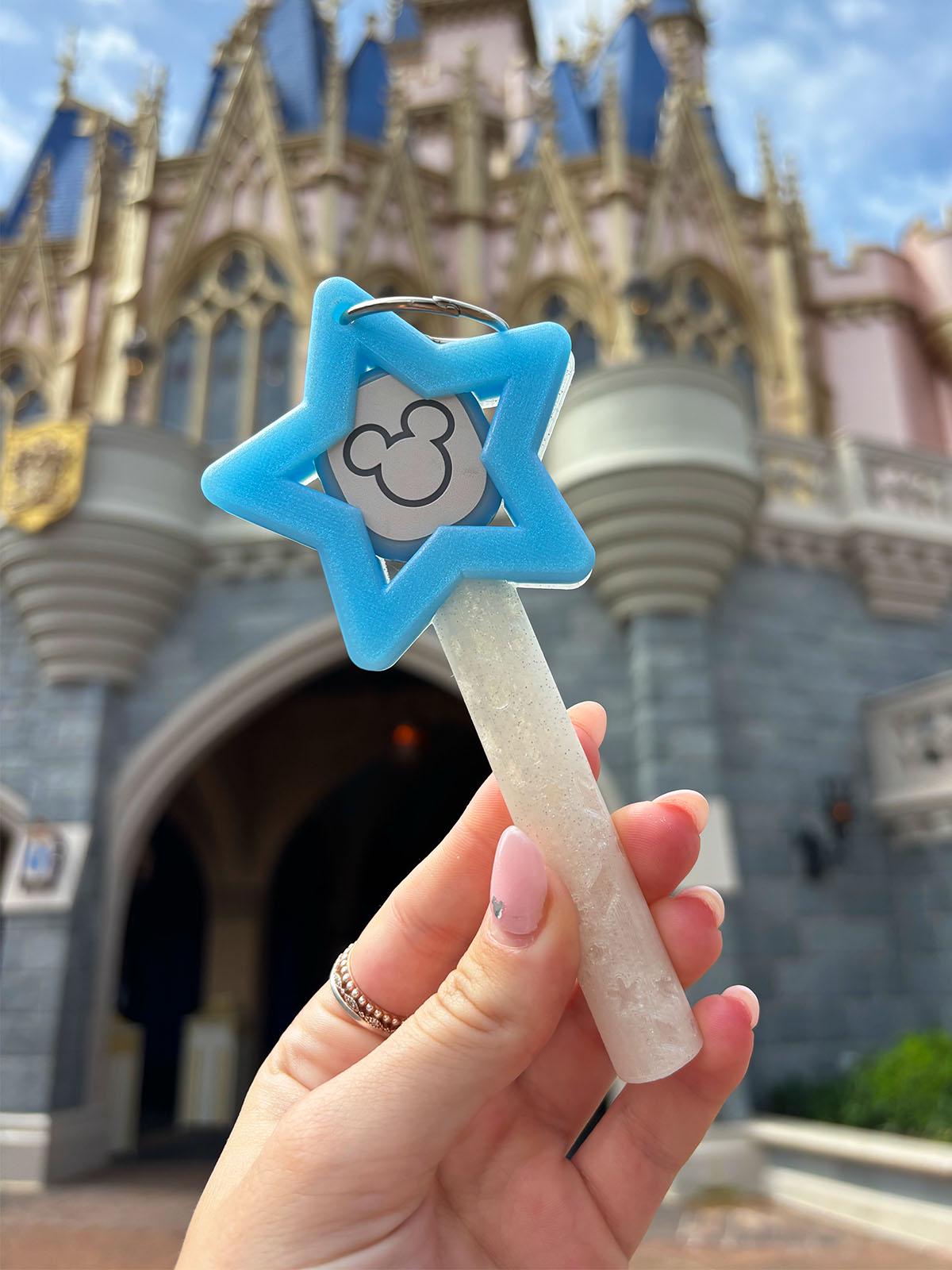 Magic Wand Magic Band Buddy - Disney Magicband+ Plus Puck Holder