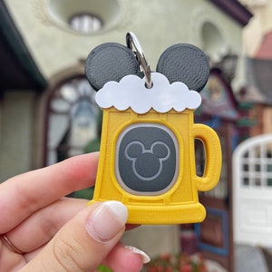 Beer Mug Magic Band Buddy - Disney MagicBand+ Plus Puck Holder Icon Keeper