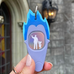 Hades Magic Band Buddy - Disney MagicBand+ Plus Puck Holder Icon Keeper