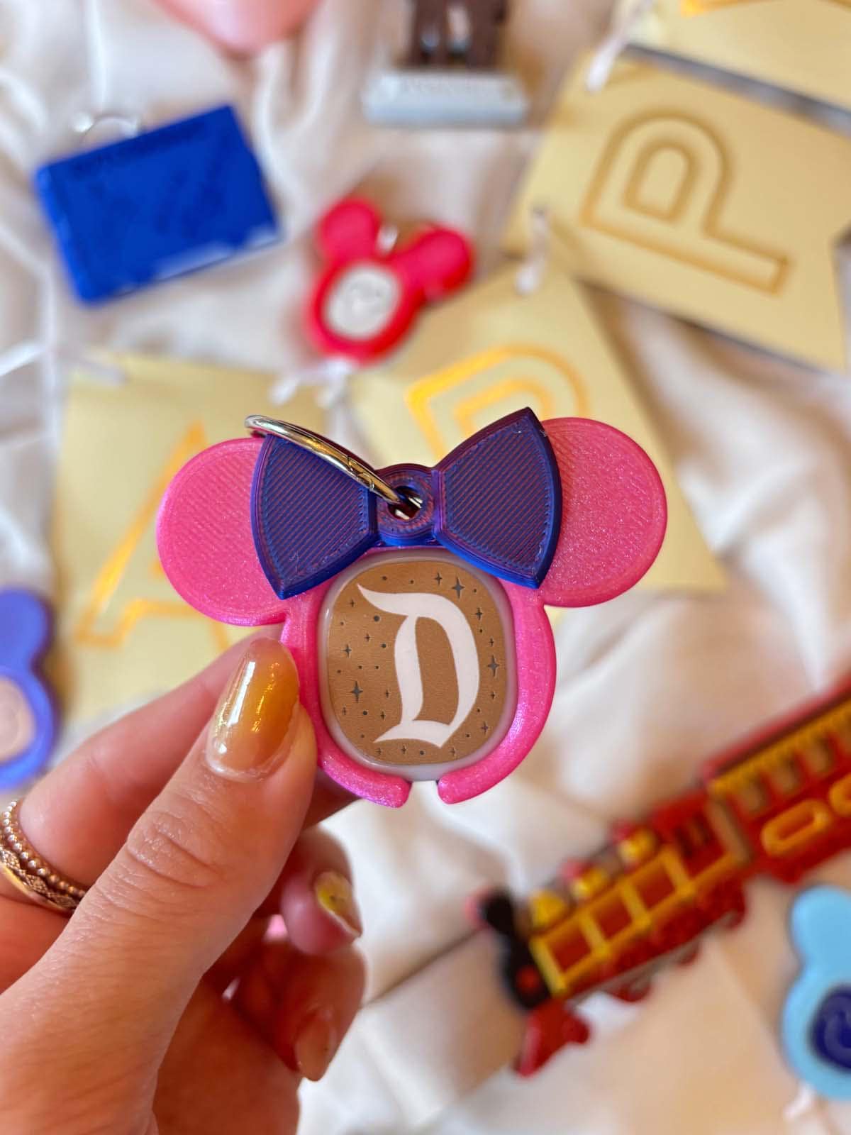 70th Anniversary Ears Magic Band Buddy - Disney MagicBand+ Plus Puck Holder Icon Keeper