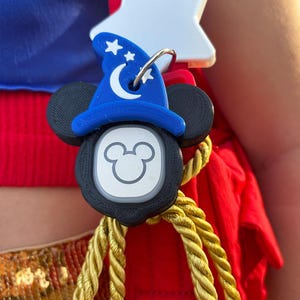 Zauberer Maus Magic Band Buddy - Disney MagicBand+ Plus Puckhalter Icon keeper