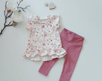 Set shirt-leggings baby/child baby shirt children's shirt baby leggings children's leggings