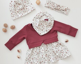 Babyset Girly Sweater und Haarband Baby/Kind