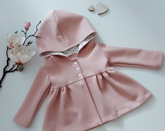 Cardigan Baby/Child Jacket Hooded Jacket Waffle Jersey