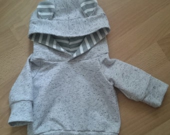 Ready to ship! Hoodie size 50/56 baby child