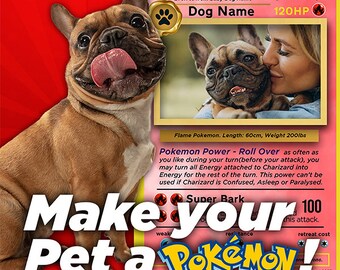 Custom Your as a Pet Pokémon Card Set Evolutions 