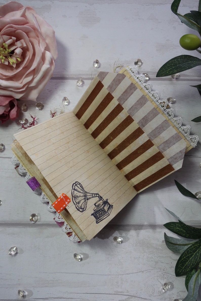 Tea/coffee Time Junk Journal Art Journal Writing Journal Etsy