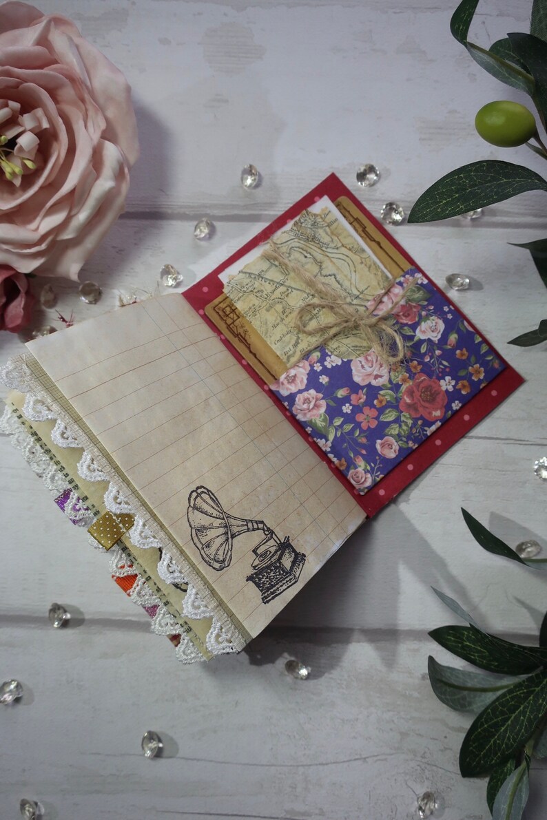 Tea/coffee Time Junk Journal Art Journal Writing Journal Etsy