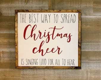 Elfencitaat, kerstversiering, kerstdecor, kerstbord, de beste manier om kerstgejuich, elfenkerst, elfenbord, kerstmis te verspreiden
