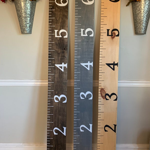 Huge Measuring Growth Chart, Family Growth Chart, Giant Ruler, Baby Room, Baby Decor, Growth chart ruler, Baby Shower Gift, Milestone Board