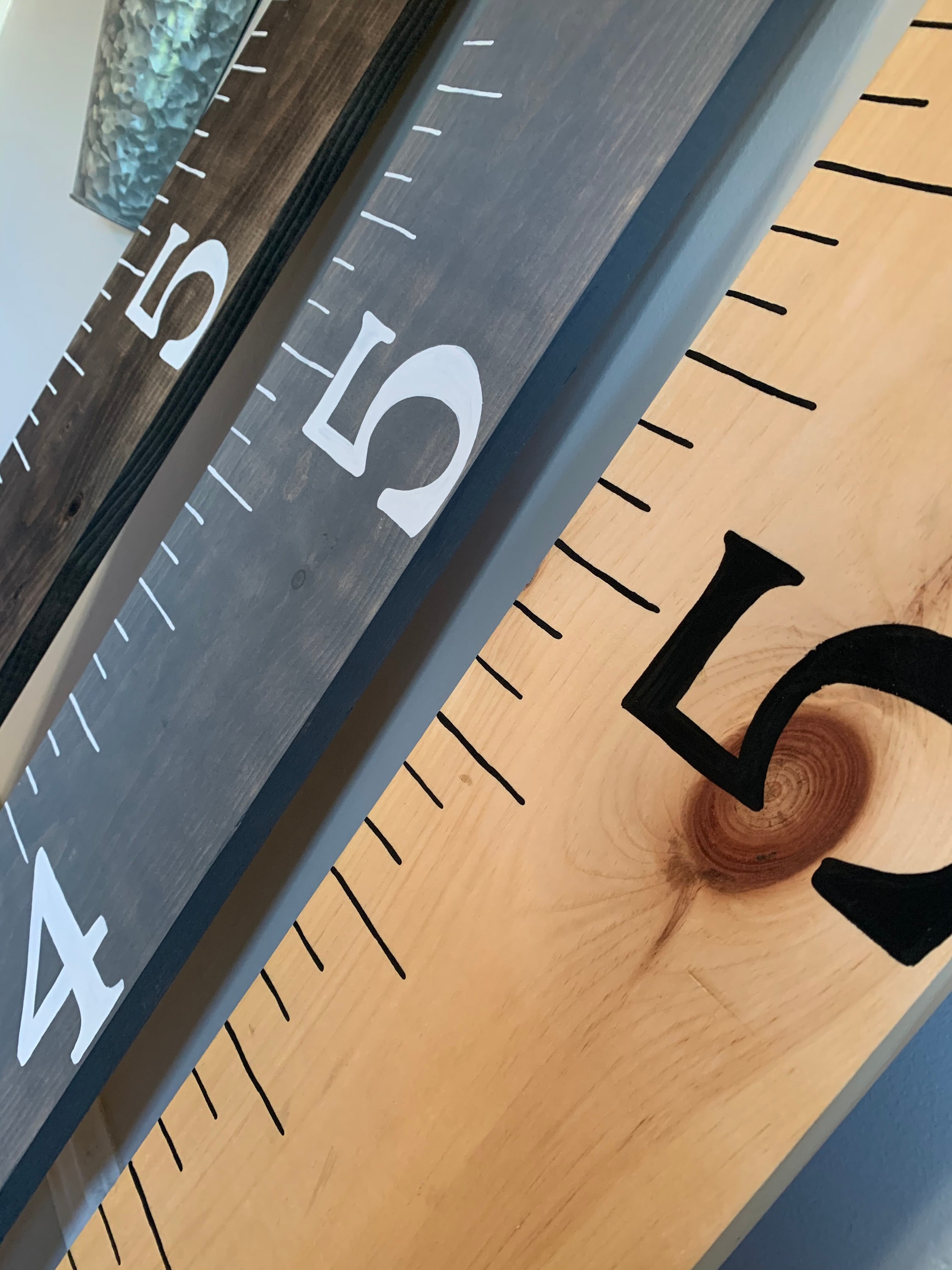 Huge Measuring Growth Chart Family Growth Chart Giant Ruler Etsy