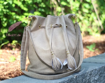 ebook #3 Hobo Bag bag pattern in 2 sizes of Rosadiy