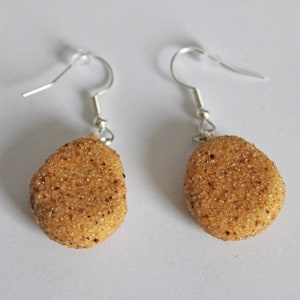 dino nugget earrings