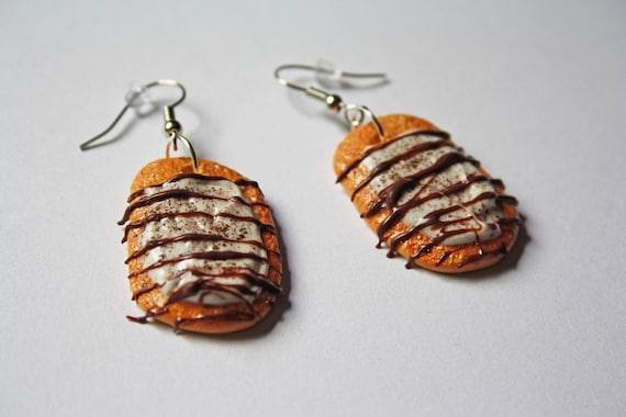 Food cheap earrings etsy