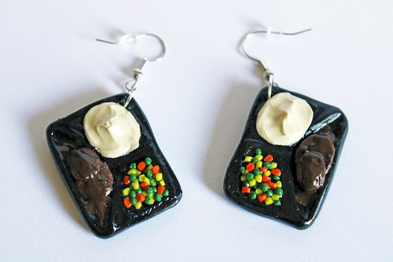 Food earrings sale etsy
